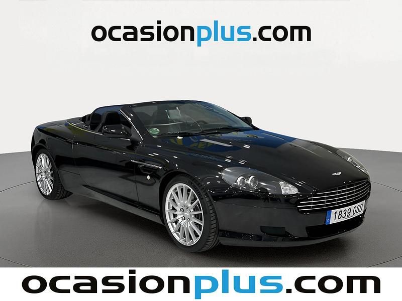 Usado Aston Martin DB9 450 CV (330 kW) 2006 Negro negro Descapotable