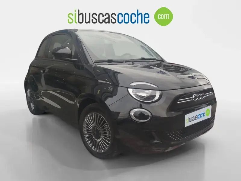 Negro Usado 2022 Fiat 500e Icon Utilitario | 15.990 € (Caro) - Imagen 1/4