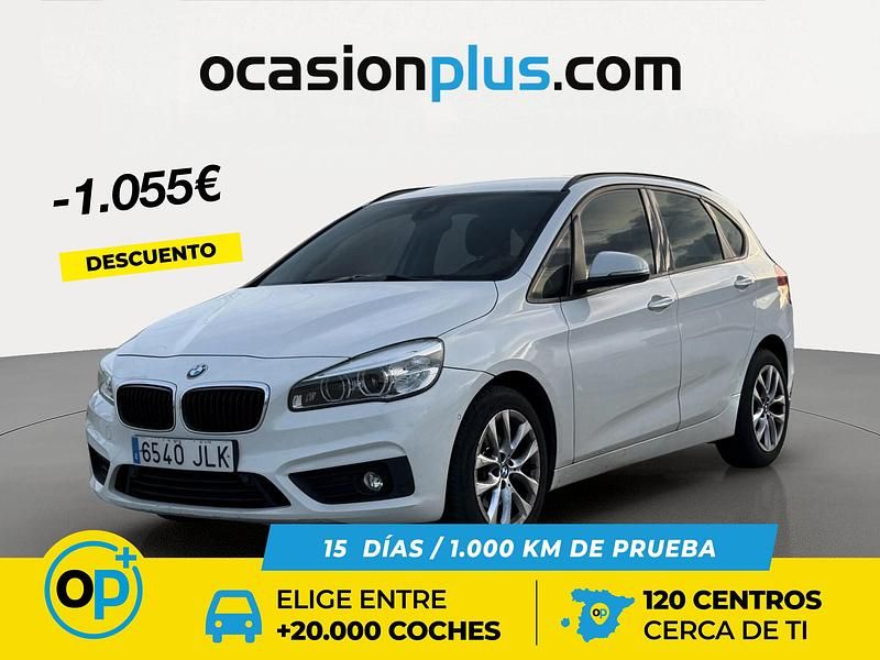 Blanco Usado 2016 BMW 218 Active Tourer Monovolumen | 14.250 € (Precio justo) - Imagen 1/4
