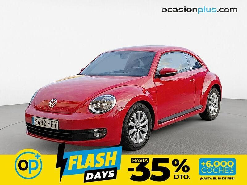 Usado VW Beetle 105 CV (77 kW) 2013 Rojo Utilitario