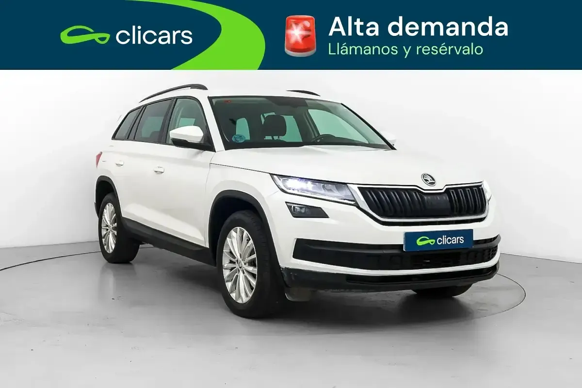 Usado Skoda Kodiaq Ambition 150 CV (110 kW) 2021 Blanco SUV