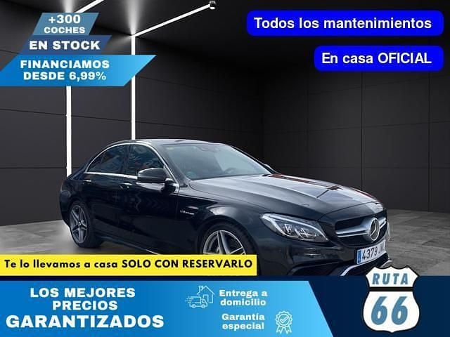 Negro Usado 2016 Mercedes C63 AMG AMG Berlina | 33.990 € (Super precio) - Imagen 1/4