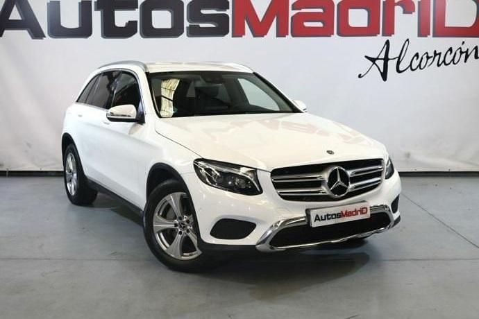 Blanco Usado 2019 Mercedes GLC220 SUV | 26.490 € - Imagen 1/4
