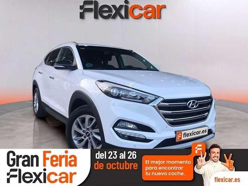 Blanco Usado 2017 Hyundai Tucson Style SUV | 15.990 € (Buen precio) - Imagen 1/4