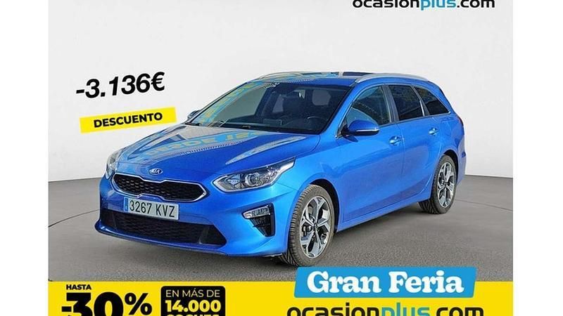 Azul Usado 2019 Kia Ceed Familiar | 14.719 € (Precio justo) - Imagen 1/4