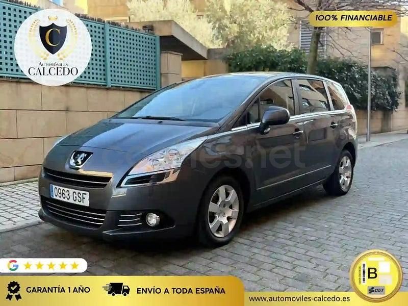 Usado Peugeot 5008 Business-Line 150 CV (110 kW) 2010 Azul Monovolumen