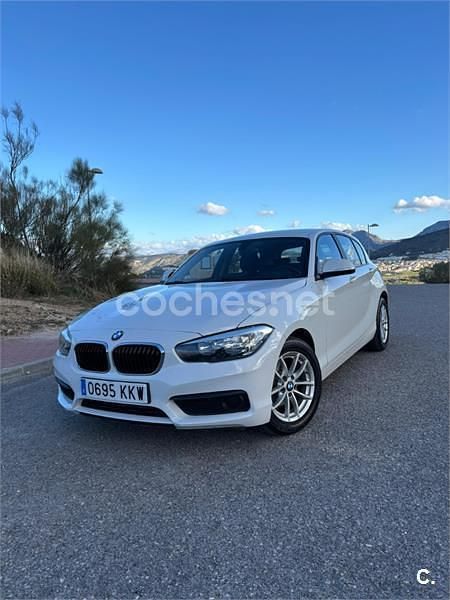 Usado BMW 116 116 CV (85 kW) 2018 Blanco Utilitario
