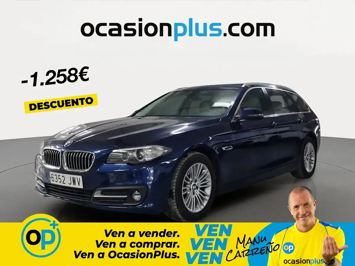Używany BMW 520 190 KM (139 kW) 2017 Niebieski Kombi
