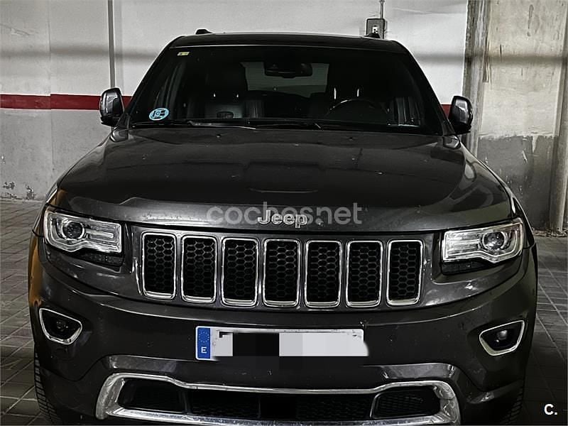 Gris / plata Usado 2016 Jeep Grand Cherokee Overland SUV | 22.500 € (Precio justo) - Imagen 1/4