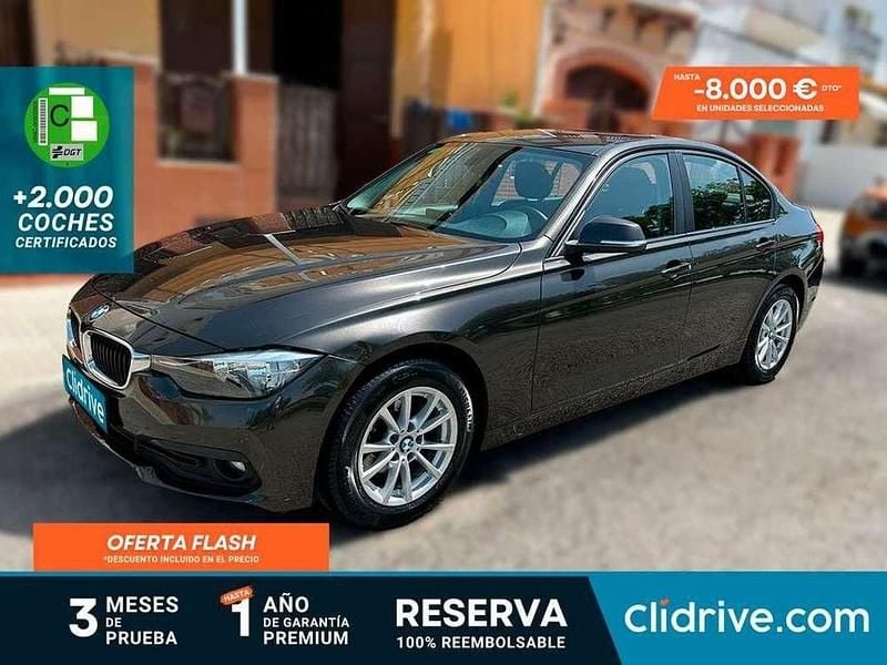 Negro Usado 2016 BMW 316 Berlina | 10.690 € (Buen precio) - Imagen 1/3
