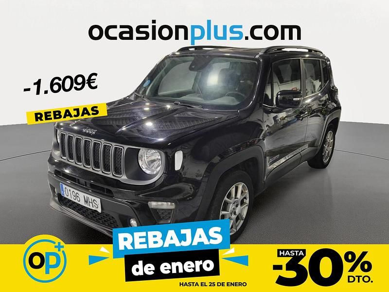 Negro Usado 2023 Jeep Renegade Limited SUV | 17.700 € (Precio justo) - Imagen 1/4