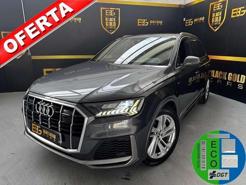 Gris / plata Usado 2020 Audi Q7 S-Line SUV | 32.490 € - Imagen 1/4