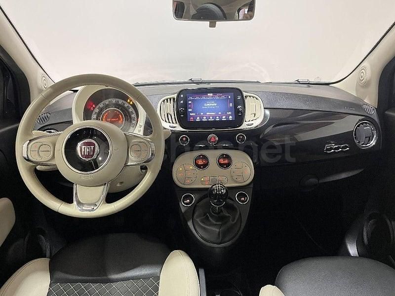 Usado Fiat 500 Lounge 69 CV (50 kW) 2021 Negro Utilitario
