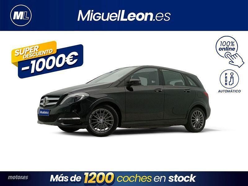 Negro Usado 2016 Mercedes B250e Monovolumen | 12.985 € - Imagen 1/3