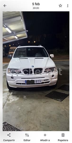 Usado BMW X5 184 CV (135 kW) 2002 Blanco SUV
