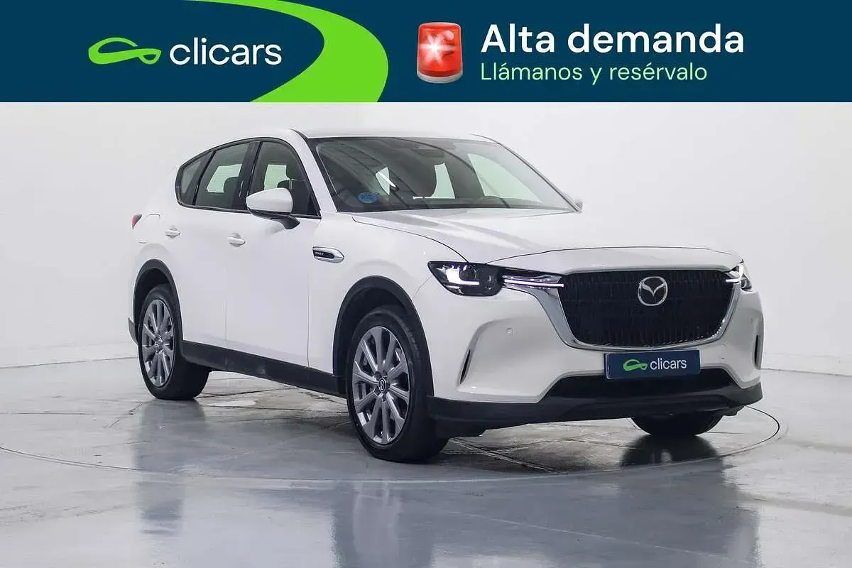 Usado Mazda CX-60 Exclusive-Line 192 CV (141 kW) 2024 Blanco SUV