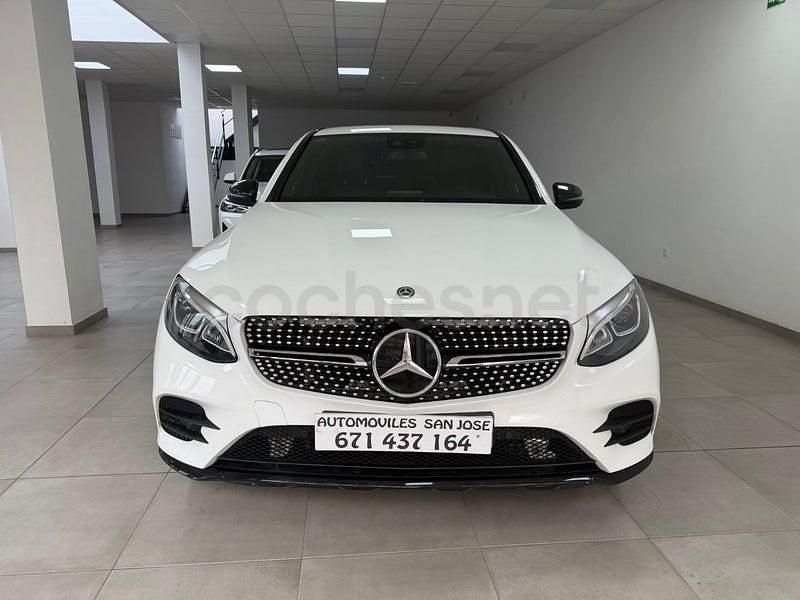 Usado Mercedes GLC220 170 CV (125 kW) 2018 Blanco Coupe