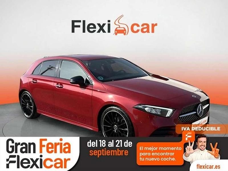 Amarillo Usado 2022 Mercedes A200 Berlina | 25.890 € (Precio justo) - Imagen 1/4