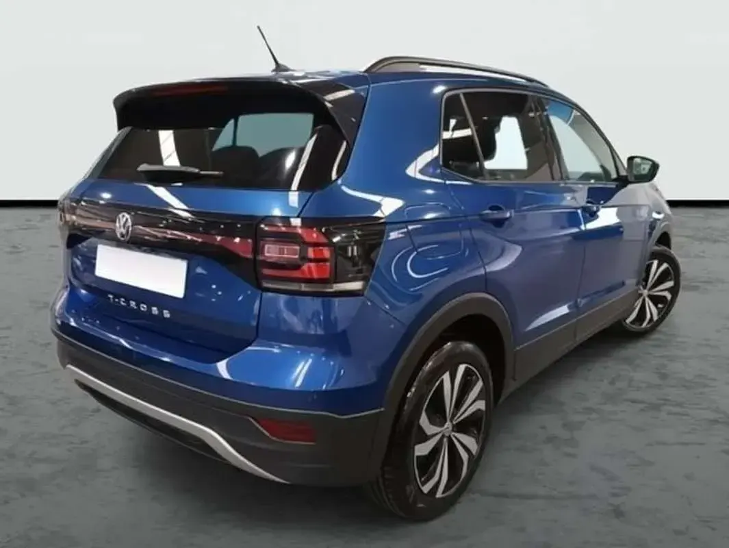 Usado VW T-Cross Design 95 CV (69 kW) 2020 Azul SUV