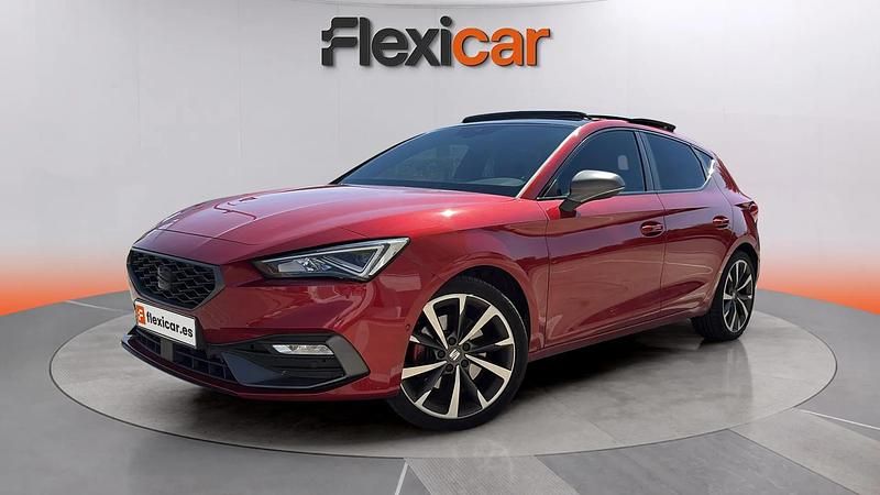 Usado Seat Leon FR 151 CV (111 kW) 2022 Rojo Berlina