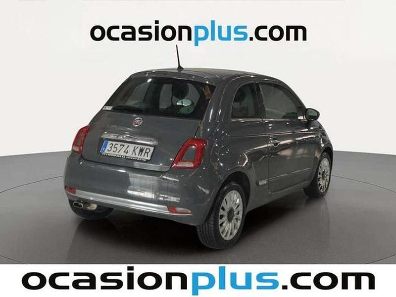 Usado Fiat 500 Lounge 69 CV (50 kW) 2019 Gris Utilitario