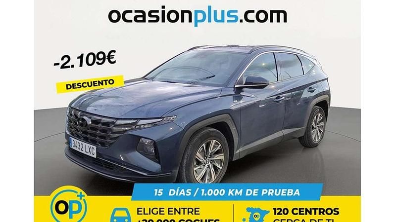 Usado Hyundai Tucson 150 CV (110 kW) 2022 Azul SUV