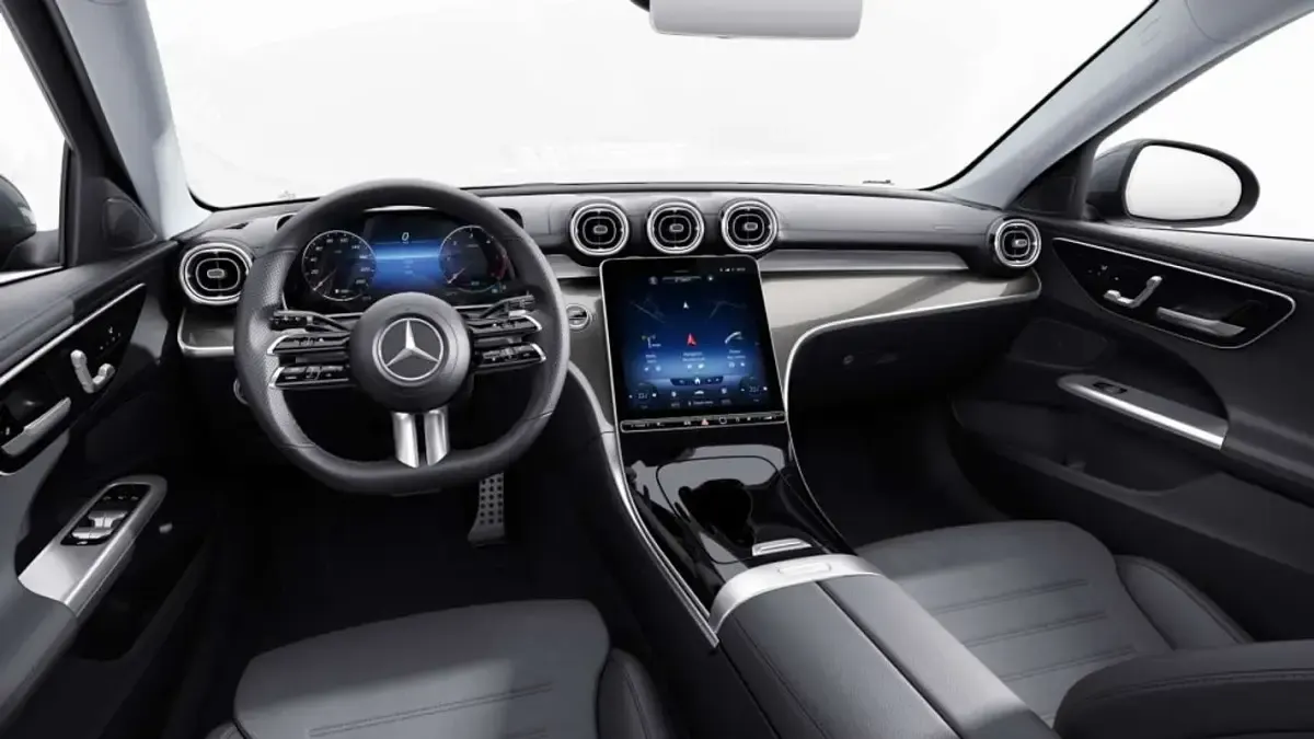 Usado Mercedes C220 200 CV (147 kW) 2022 Gris Berlina