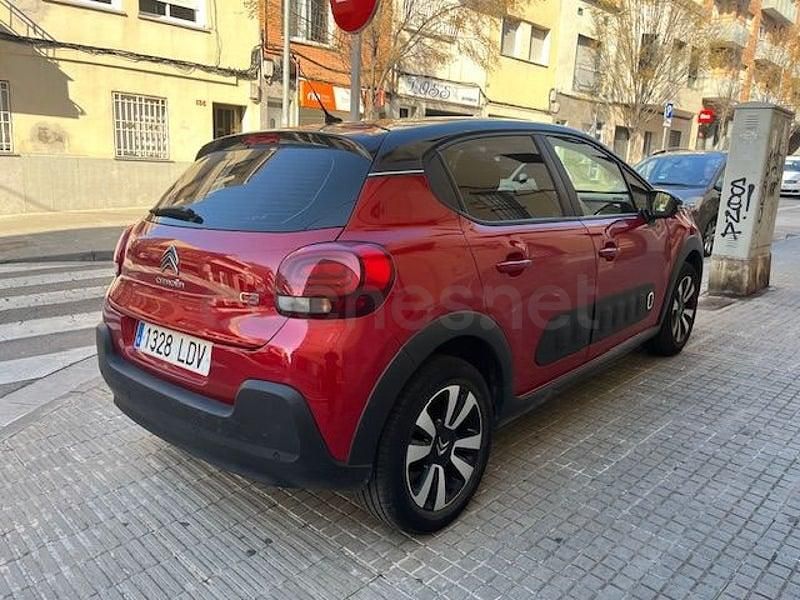 Usado Citroën C3 Feel 83 CV (61 kW) 2020 Granate Utilitario