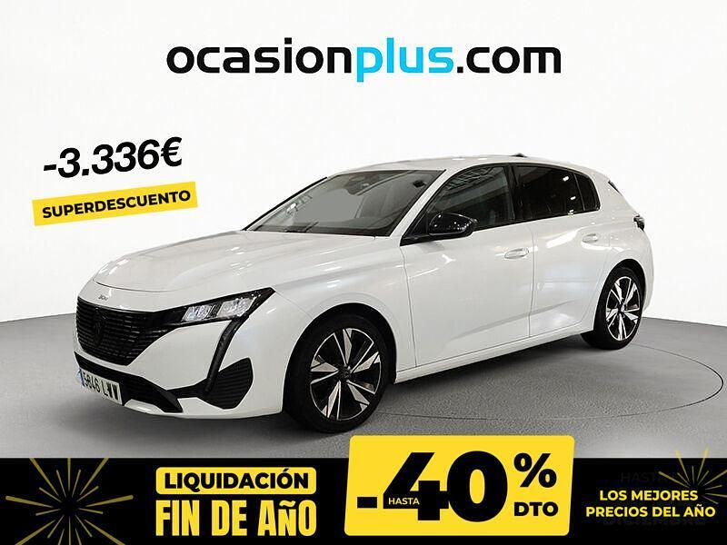 Blanco Usado 2022 Peugeot 308 Allure Berlina | 15.600 € (Buen precio) - Imagen 1/4