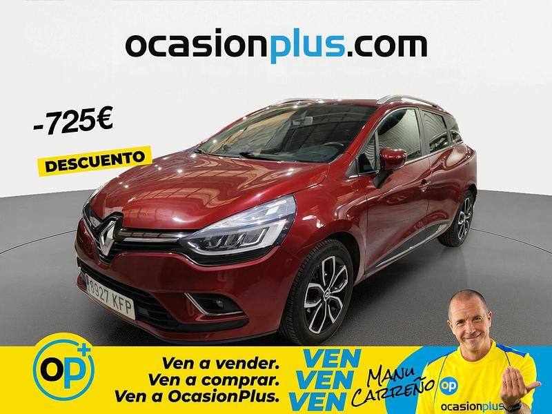 Usado Renault Clio GrandTour Zen 90 CV (66 kW) 2017 Rojo Familiar