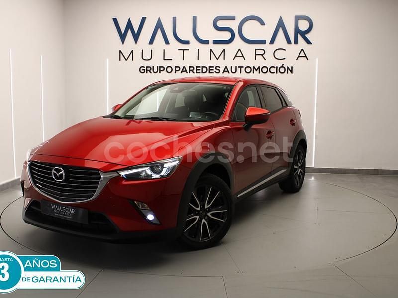 Rojo Usado 2017 Mazda CX-3 Style SUV | 13.980 € (Un poco caro) - Imagen 1/4