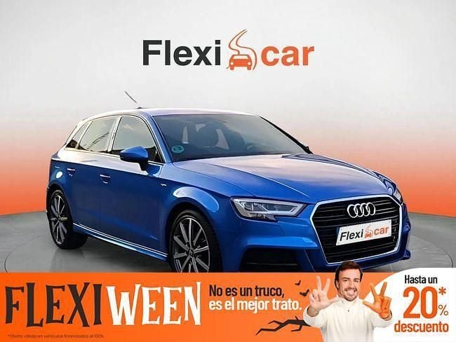 Azul Usado 2019 Audi A3 S-Line | 19.190 € (Precio justo) - Imagen 1/4
