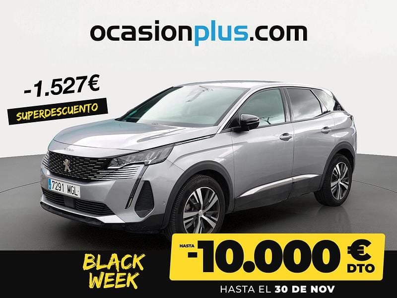 Gris Usado 2023 Peugeot 3008 Allure SUV | 16.800 € (Precio justo) - Imagen 1/4