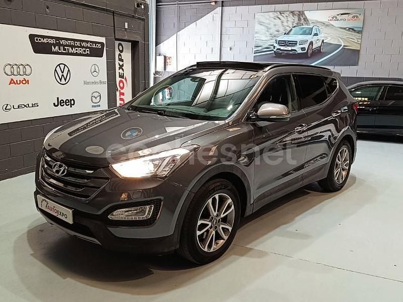 Gris / plata Usado 2014 Hyundai Santa Fe SUV | 15.000 € (Precio justo) - Imagen 1/4