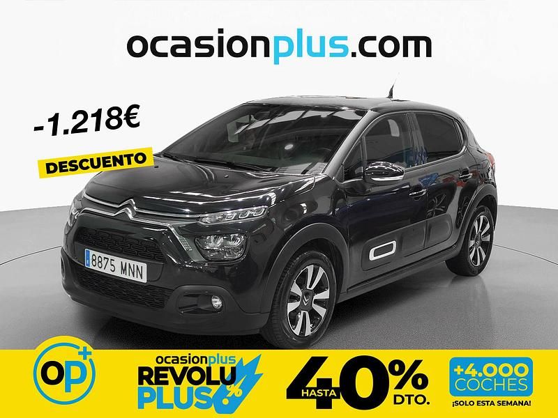 Usado Citroën C3 PureTech 110 CV (80 kW) 2024 Negro Berlina