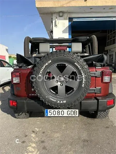 Usado Jeep Wrangler Sport 177 CV (130 kW) 2008 Granate SUV