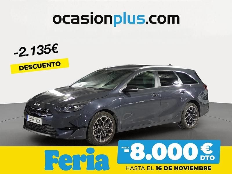 Gris Usado 2025 Kia Ceed Style Familiar | 23.490 € (Precio justo) - Imagen 1/4
