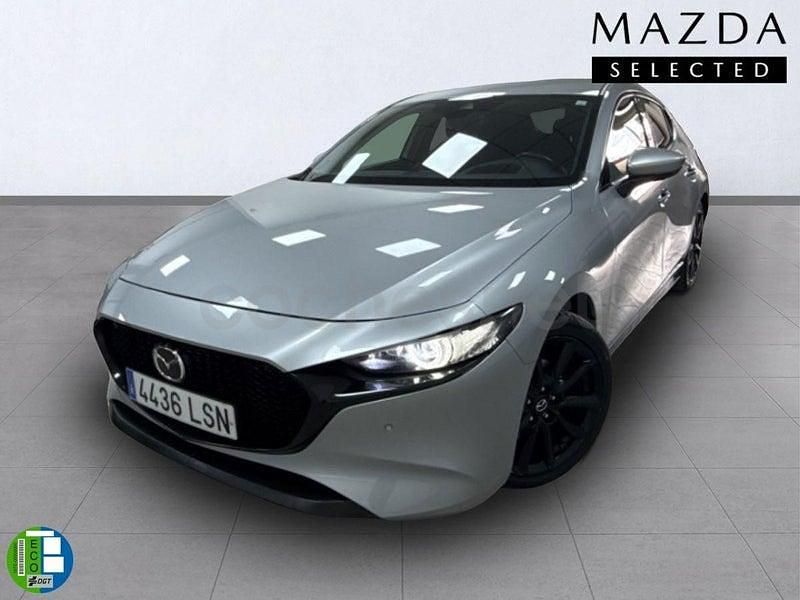 Usado Mazda 3 122 CV (89 kW) 2021 Gris / plata Berlina