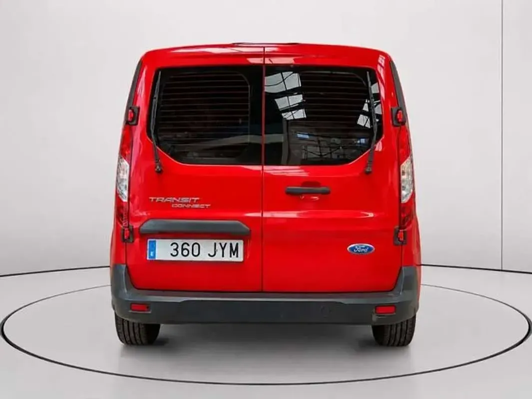 Usado Ford Transit Trend 101 CV (74 kW) 2017 Rojo Familiar