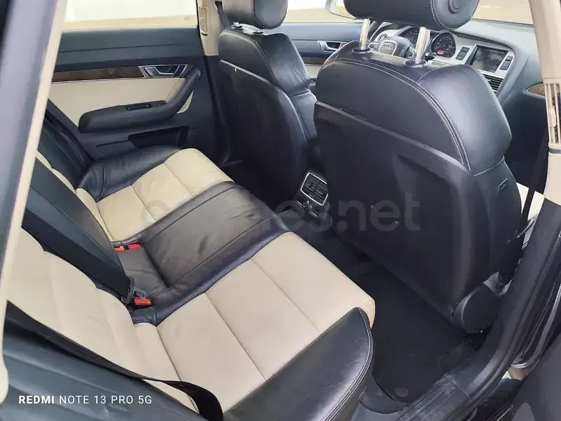 Usado Audi A6 240 CV (176 kW) 2009 Negro Familiar