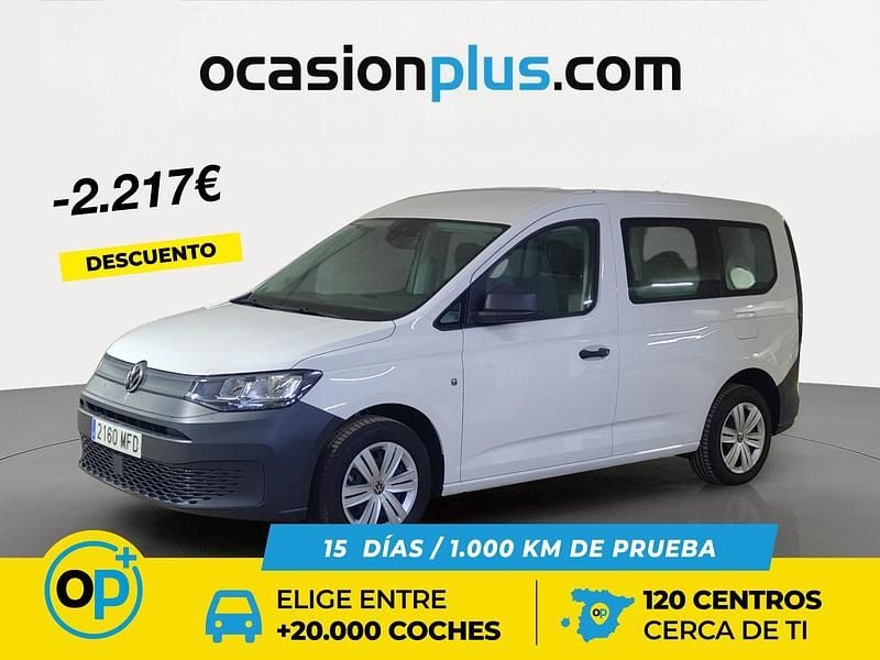 Blanco Usado 2023 VW Caddy Monovolumen | 22.190 € (Precio justo) - Imagen 1/4