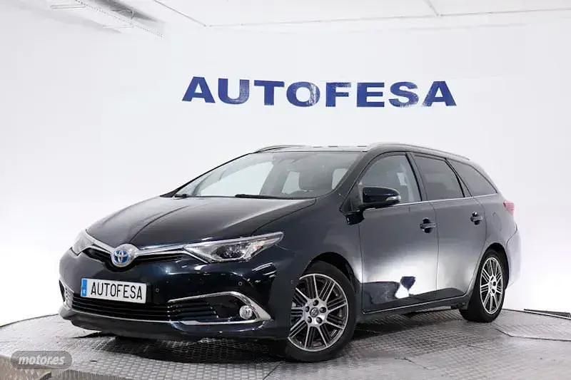 Azul Usado 2015 Toyota Auris Hybrid Advance Familiar | 10.950 € (Buen precio) - Imagen 1/4