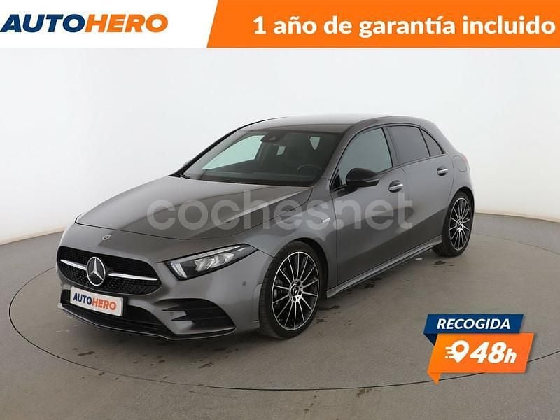 Gris Usado 2021 Mercedes A180 AMG line Berlina | 28.099 € (Precio justo) - Imagen 1/3