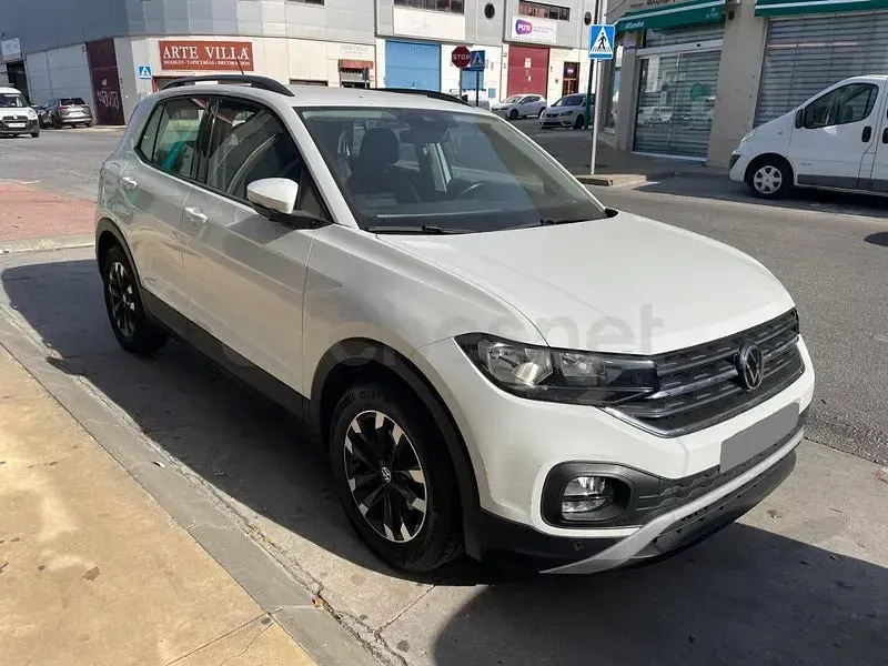 Usado VW T-Cross Advance 95 CV (69 kW) 2021 Blanco SUV