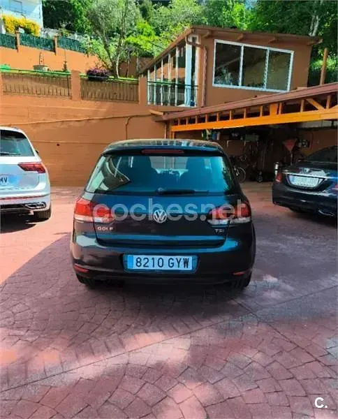Usado VW Golf VI Sport 122 CV (89 kW) 2010 Azul Utilitario