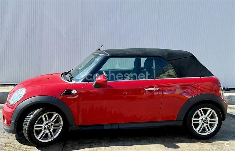 Rojo Usado 2012 Mini One Cabriolet Descapotable | 9990 € (Precio justo) - Imagen 1/4