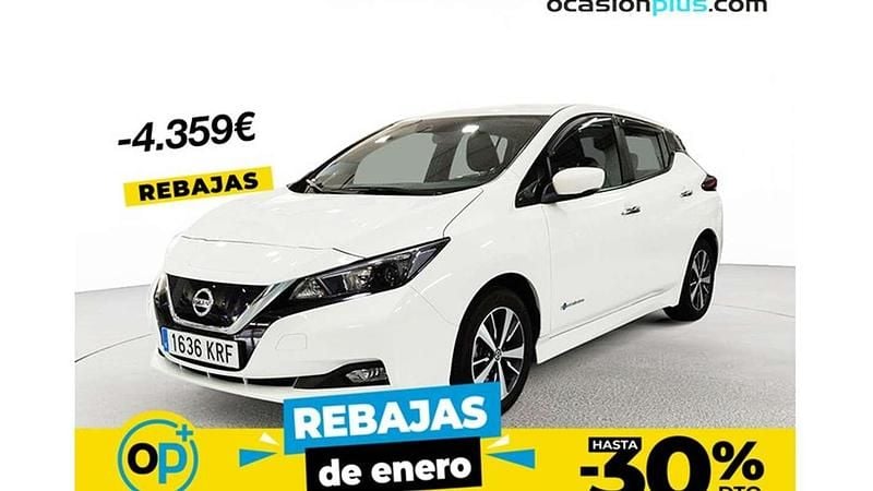 Usado Nissan Leaf Acenta 160 kW (218 CV) 2018 Blanco Utilitario