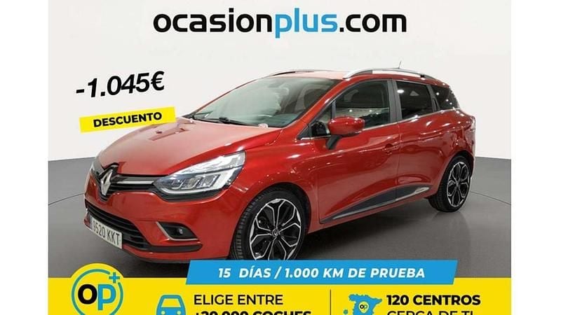 Usado Renault Clio GrandTour Zen 118 CV (86 kW) 2018 Rojo Familiar
