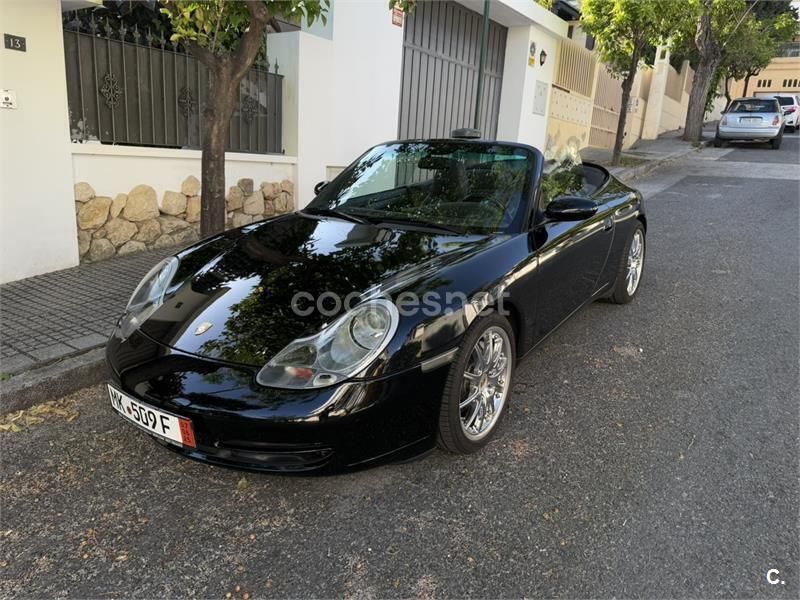 Negro Usado 2001 Porsche 911 Carrera 4 Cabriolet Descapotable | 45.000 € - Imagen 1/4
