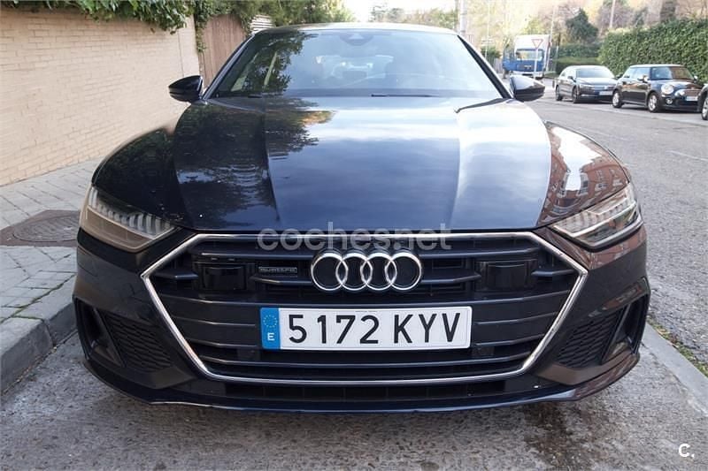 Azul Usado 2019 Audi A7 S-Line Berlina | 41.500 € (Super precio) - Imagen 1/4